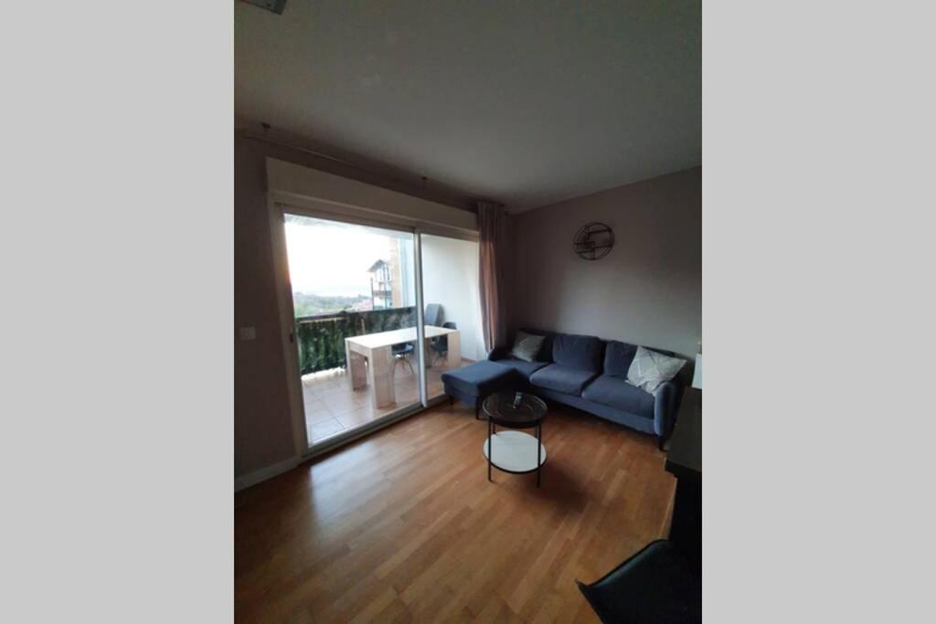 Hendaye: Joli T3, Piscine Et Parking Avec Vue Sur L'Ocean Exterior foto